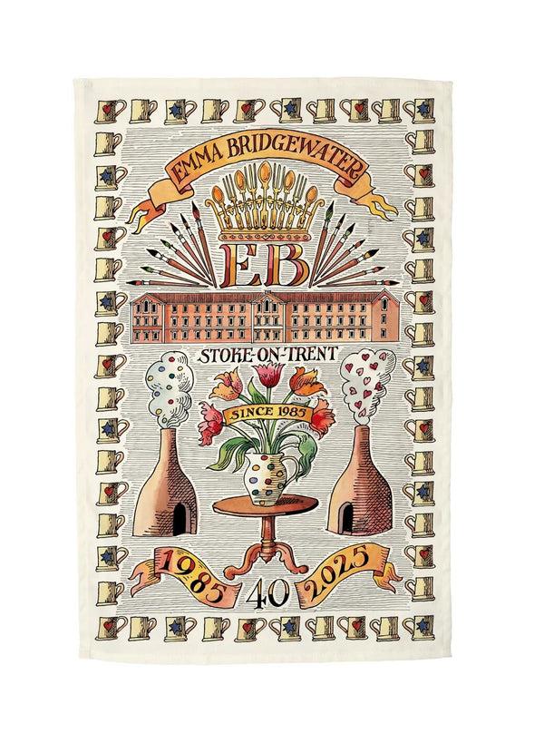 Emma Bridgewater Emma Bridgewater 40 Years Tea Towel