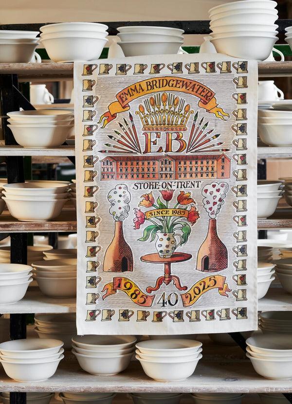 emma bridgewater Emma Bridgewater 40 Years Tea Towel