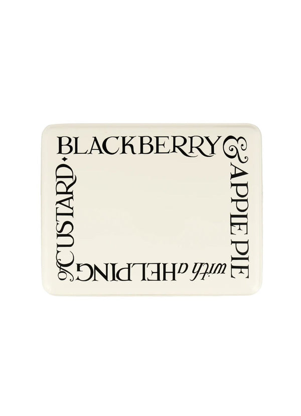 Emma Bridgewater Blackberry Medium Shallow Tin