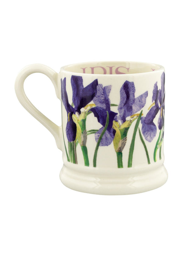Emma Bridgewater Blue Iris 1/2 Pint Mug