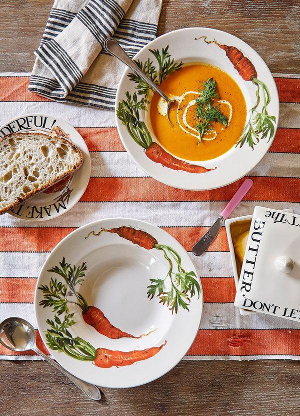 emma bridgewater Carrots Soup Plate