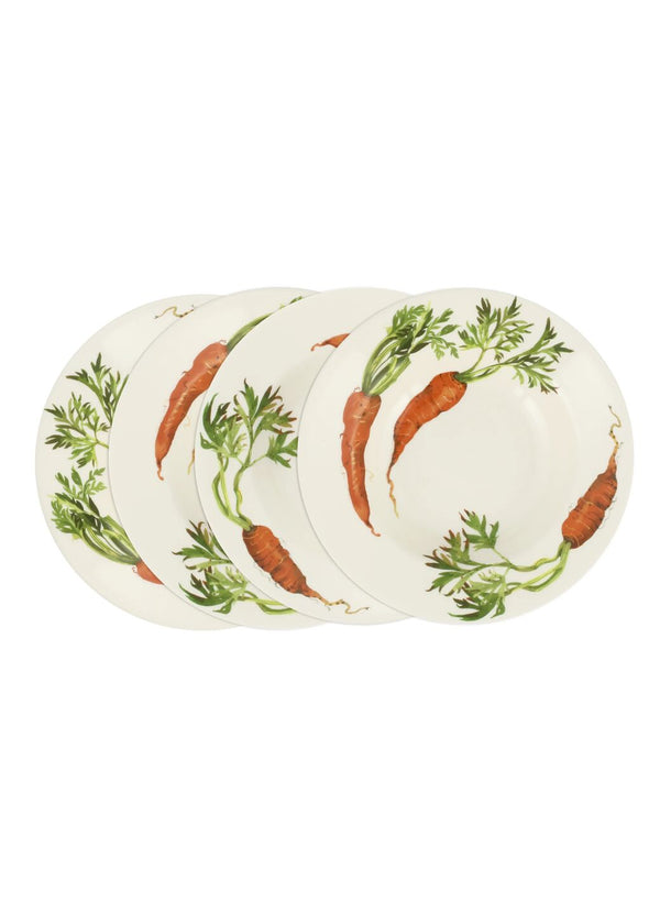 Emma Bridgewater Carrots Soup Plate - Set Of 4