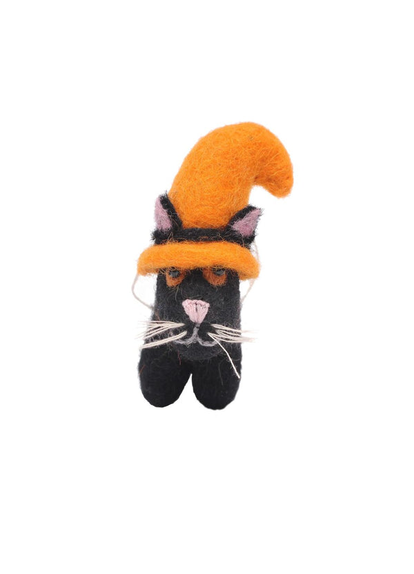 Emma Bridgewater Cat Halloween Felt Decoration