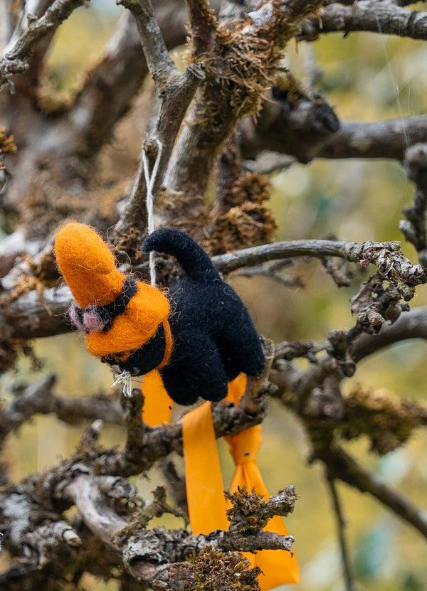 emma bridgewater Cat Halloween Felt Decoration