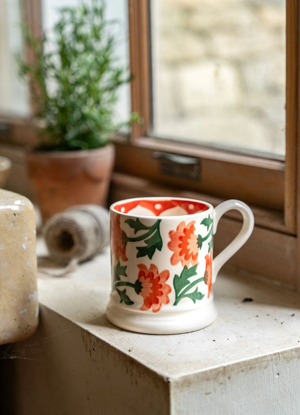 emma bridgewater Chrysanthemum 1/2 Pint Mug