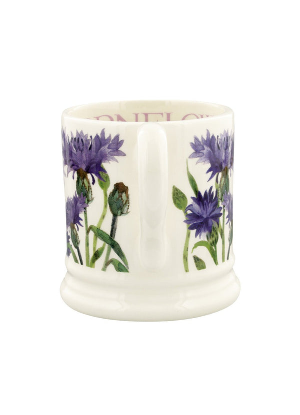 Emma Bridgewater Flowers Cornflower 1/2 Pint Mug