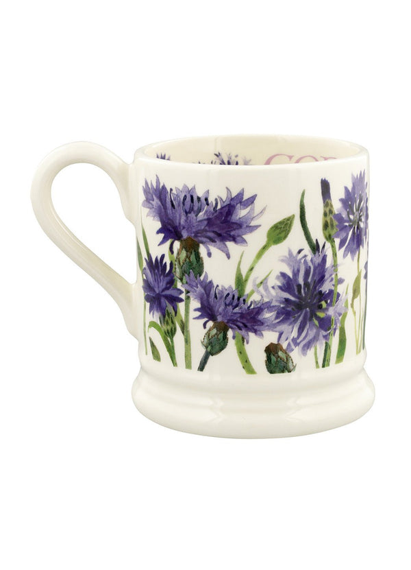 Emma Bridgewater Flowers Cornflower 1/2 Pint Mug