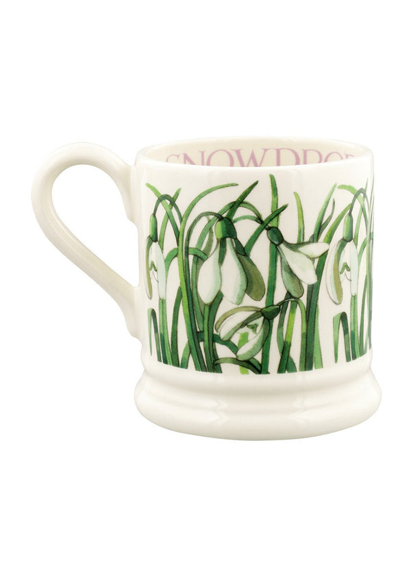 Emma Bridgewater Flowers Snowdrop 1/2 Pint Mug