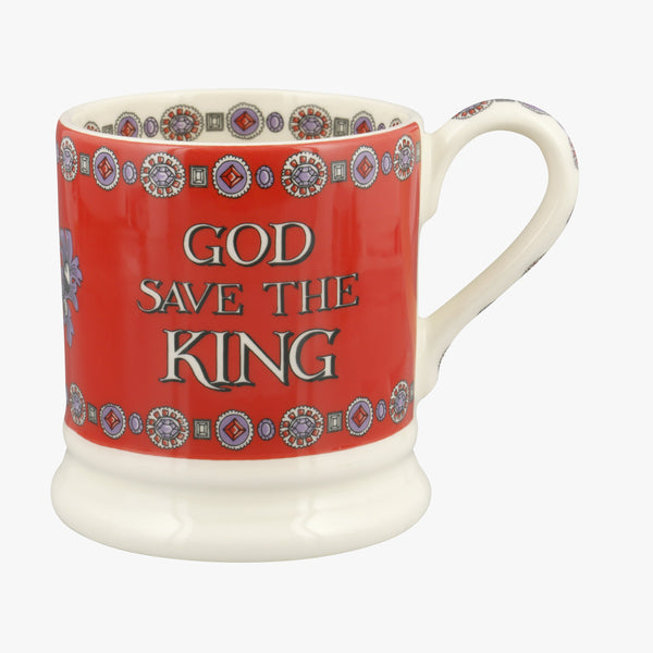 Emma Bridgewater God Save The King 1/2 Pint Mug