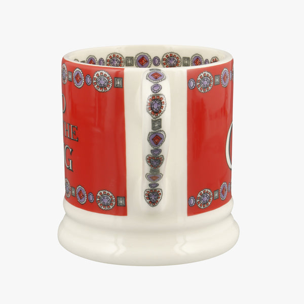 Emma Bridgewater God Save The King 1/2 Pint Mug
