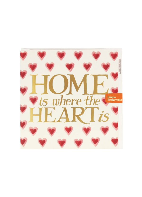 emma bridgewater Home Is Where The Heart Is Card