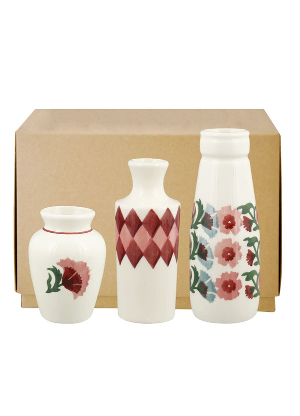 Emma Bridgewater Indian Summer Set Of 3 Vases