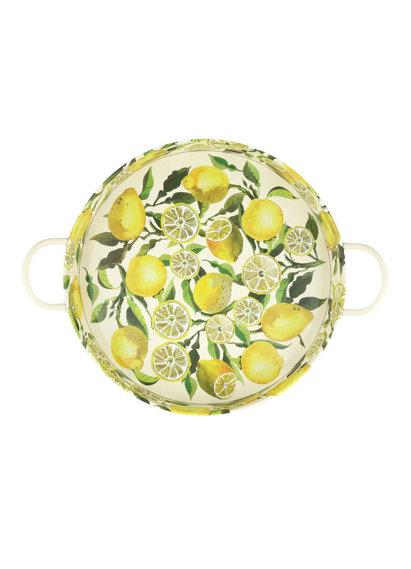 Emma Bridgewater Lemons Large Handled Tin Tray