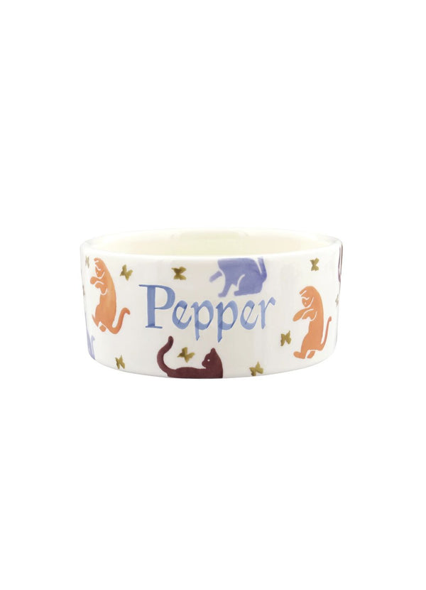 emma bridgewater Personalised Cats Small Pet Bowl