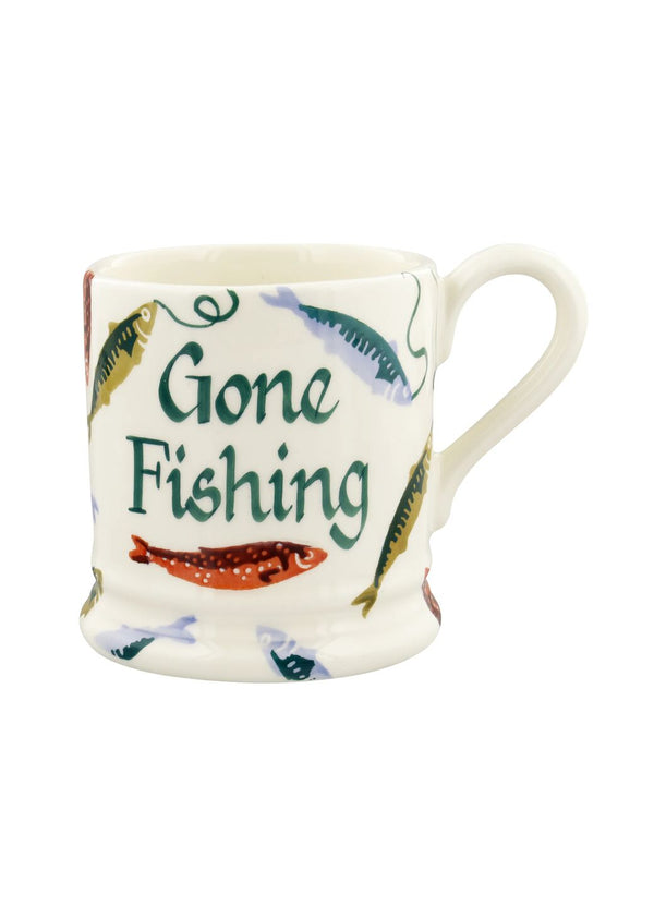 emma bridgewater Personalised Fishing 1/2 Pint Mug