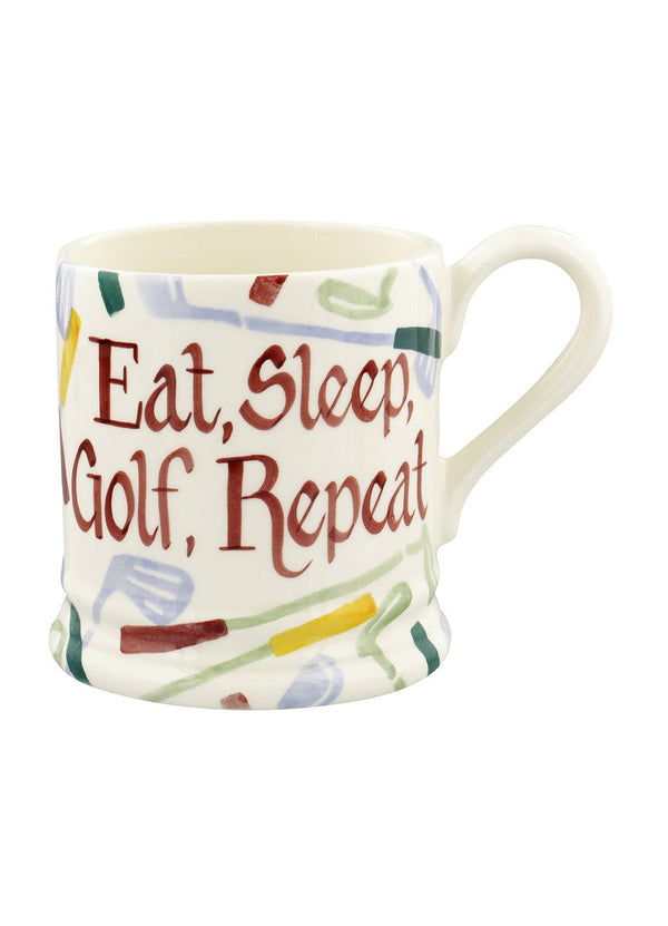 emma bridgewater Personalised Golf 1/2 Pint Mug