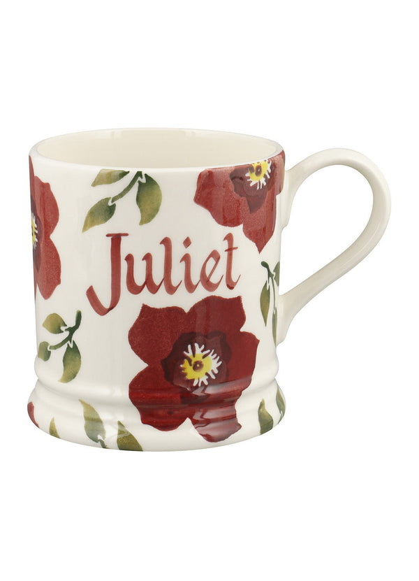 emma bridgewater Personalised Hellebore Large Mug