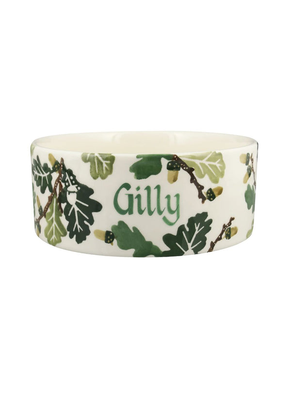 emma bridgewater Personalised Oak Large Pet Bowl