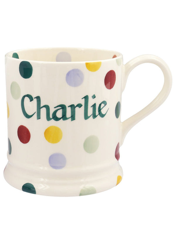 emma bridgewater Personalised Polka Dot Large Mug