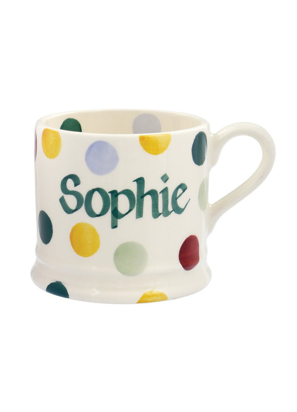 emma bridgewater Personalised Polka Dot Small Mug