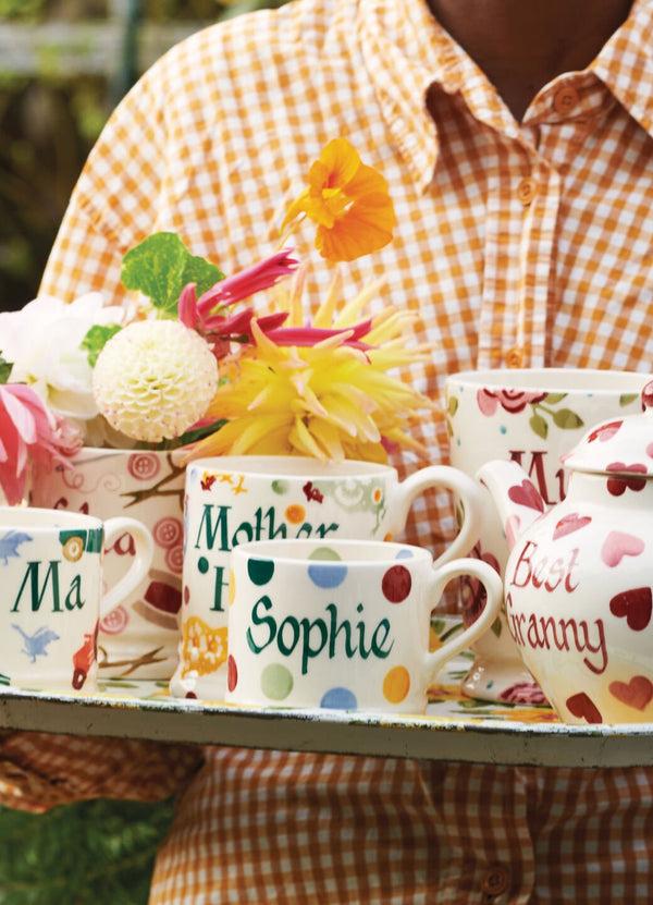 Emma Bridgewater Personalised Polka Dot Small Mug