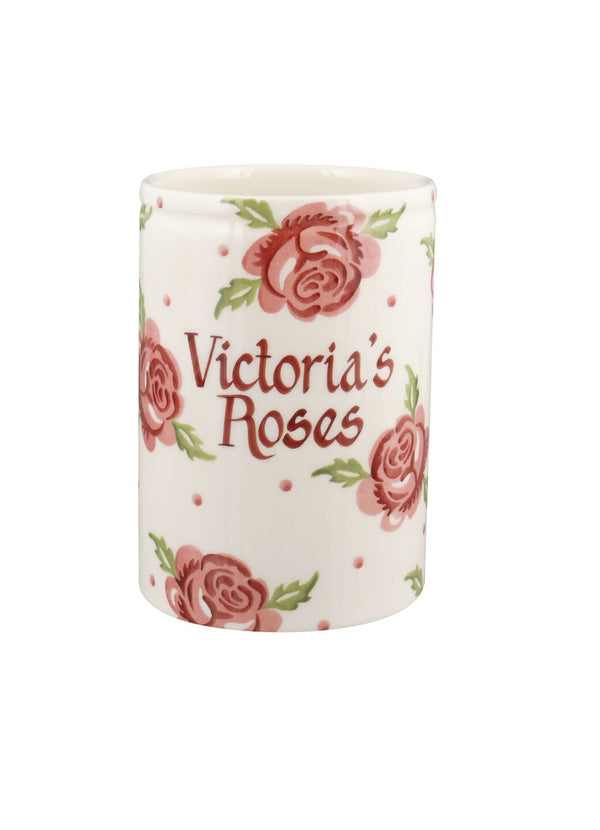 emma bridgewater Personalised Rose & Bee Medium Vase