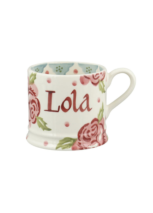 emma bridgewater Personalised Rose & Bee Small Mug