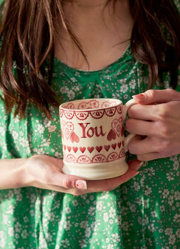 emma bridgewater Personalised Sampler 1/2 Pint Mug