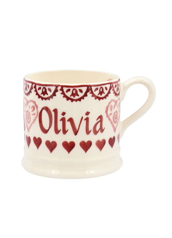 emma bridgewater Personalised Sampler Small Mug