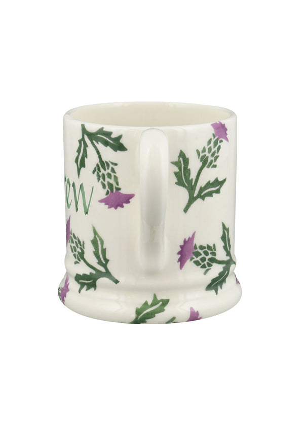 Emma Bridgewater Personalised Thistle 1/2 Pint Mug