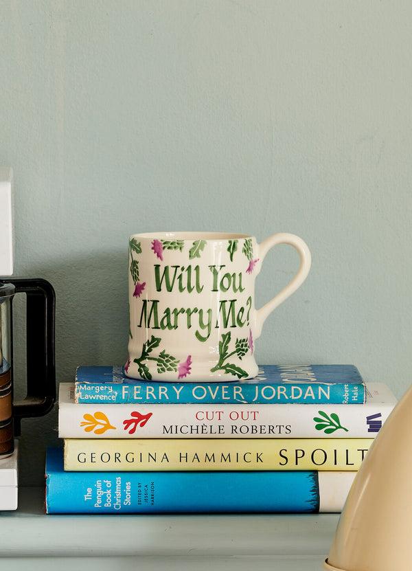 emma bridgewater Personalised Thistle 1/2 Pint Mug