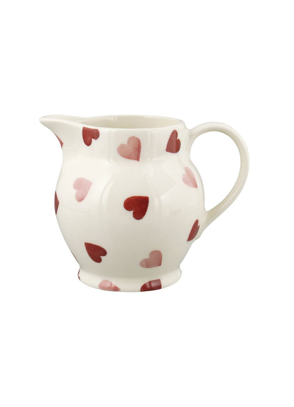 Emma Bridgewater Pink Hearts 1/2 Pint Jug