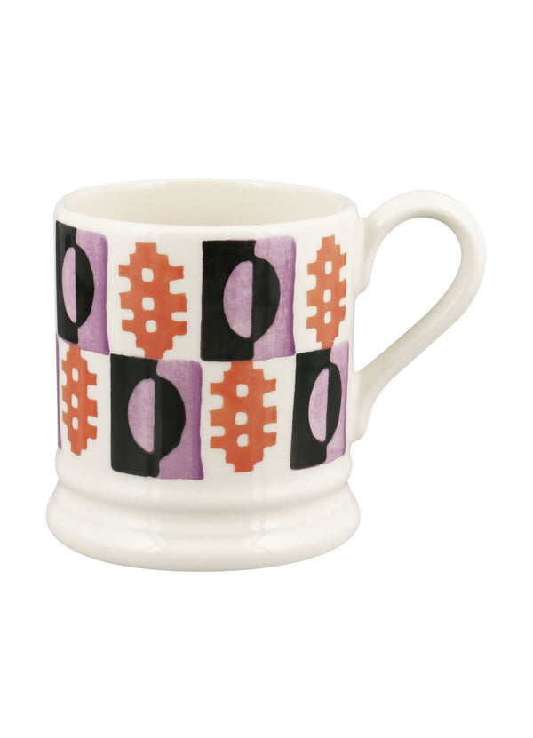 Emma Bridgewater Plum & Coral Blankets 1/2 Pint Mug