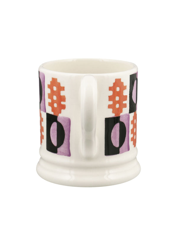 Emma Bridgewater Plum & Coral Blankets 1/2 Pint Mug