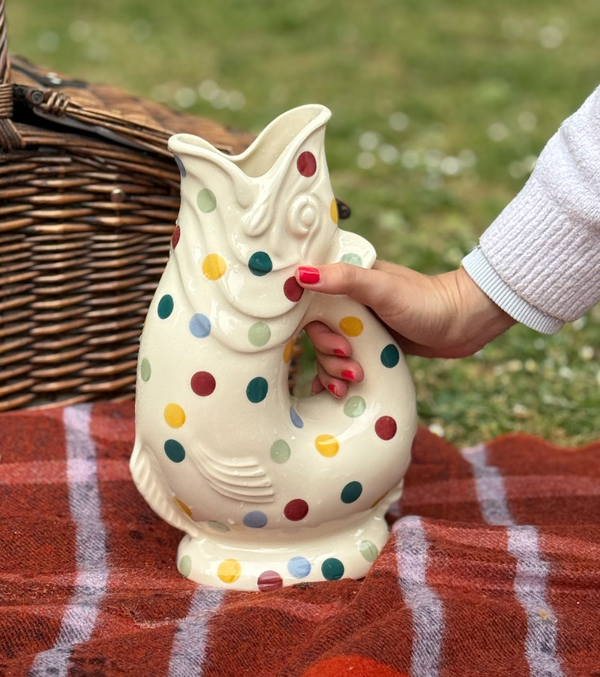 emma bridgewater Polka Dot Gluggle Jug