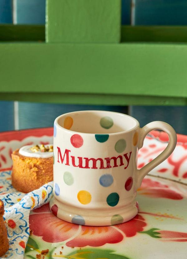 emma bridgewater Polka Dot Mummy 1/2 Pint Mug
