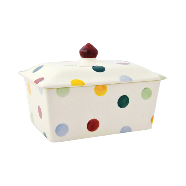 emma bridgewater Polka Dot Small Butter Dish