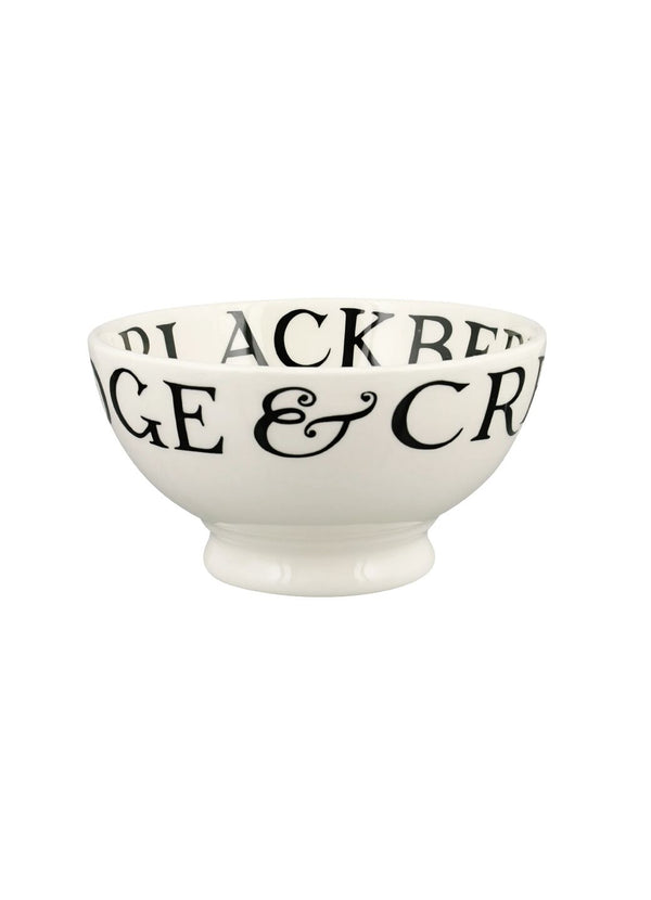 Emma Bridgewater Seconds Black Toast French Bowl