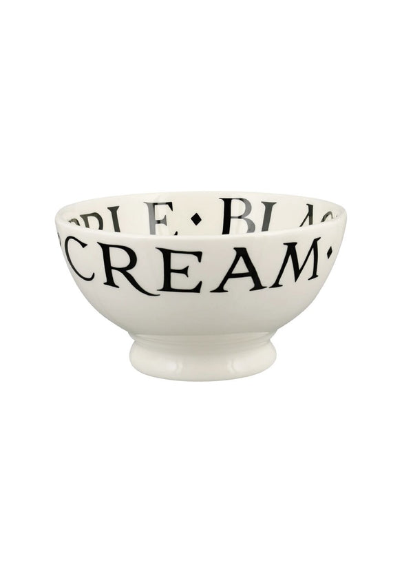 Emma Bridgewater Seconds Black Toast French Bowl