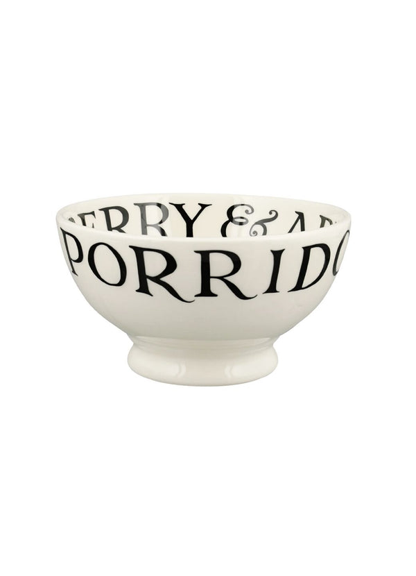 Emma Bridgewater Seconds Black Toast French Bowl