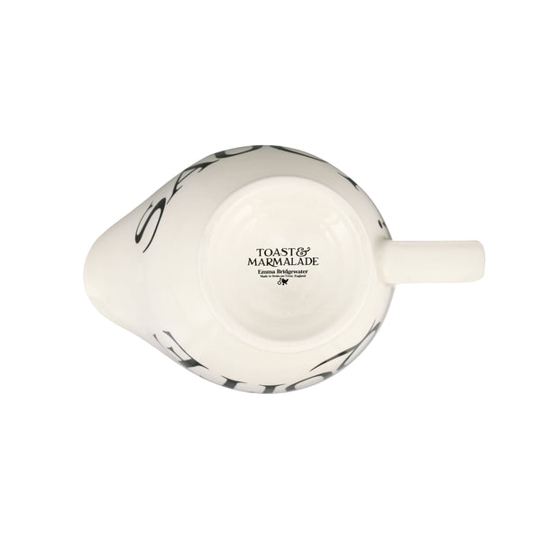 Emma Bridgewater Seconds Black Toast Gravy Jug
