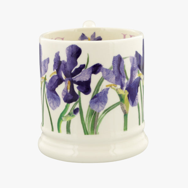 Emma Bridgewater Seconds Blue Iris 1/2 Pint Mug