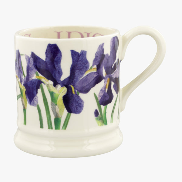 Emma Bridgewater Seconds Blue Iris 1/2 Pint Mug