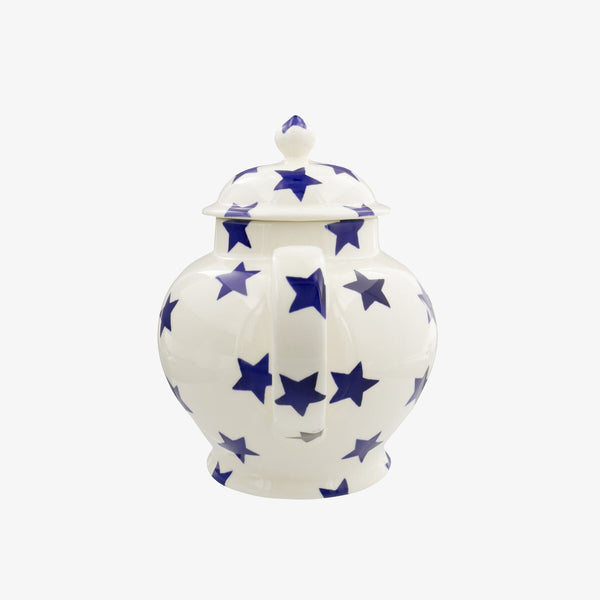 Emma Bridgewater Seconds Blue Star 4 Mug Teapot