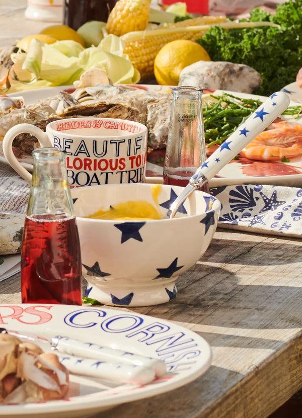 emma bridgewater Seconds Blue Star French Bowl