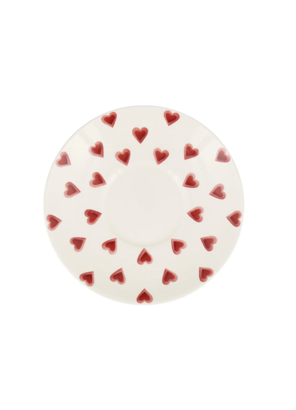 emma bridgewater Seconds Double Heart Large Saucer