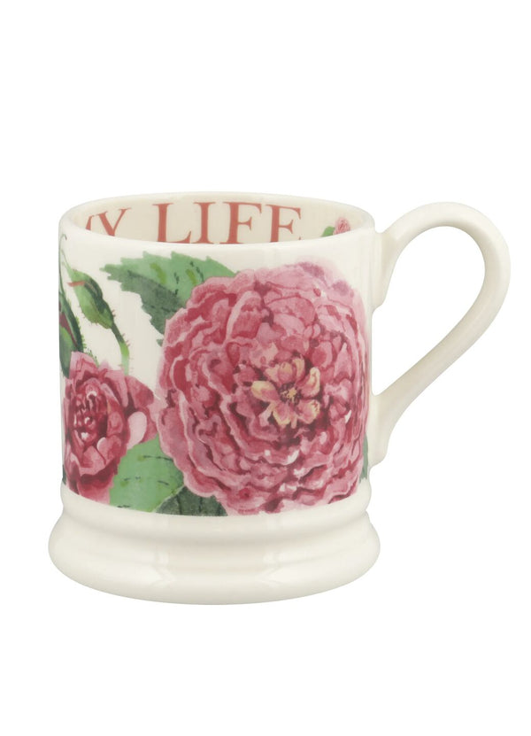 Emma Bridgewater Seconds Emma's Rose 1/2 Pint Mug