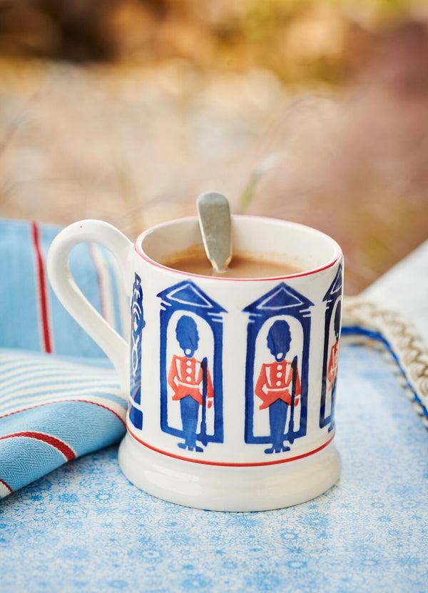 emma bridgewater Seconds King's Guard 1/2 Pint Mug