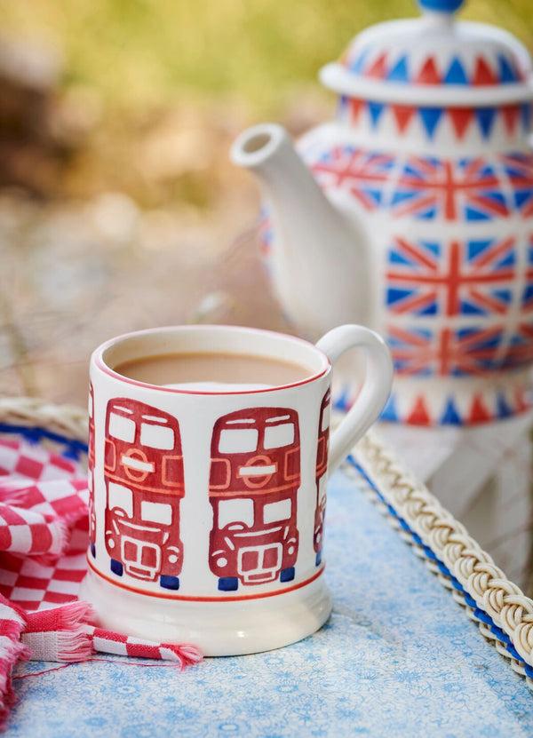 emma bridgewater Seconds London Bus 1/2 Pint Mug