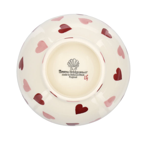 Emma Bridgewater Seconds Pink Hearts French Bowl